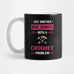 Wine Drinker Croquet Mug